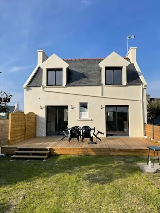 Ty Glas Charmante Maison 200 M De La Plage Ploudalmezeau